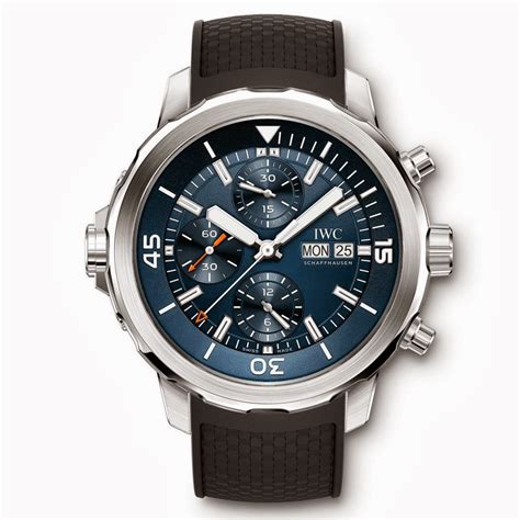 iwc aquatimer chronograph cousteau|iwc aquatimer 3719.